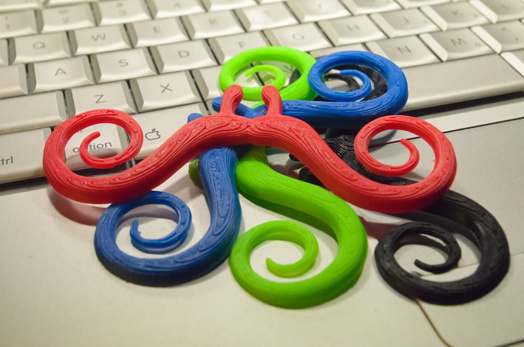 Image of Movember 3D Printing Projects: Twirl Mini Moustache