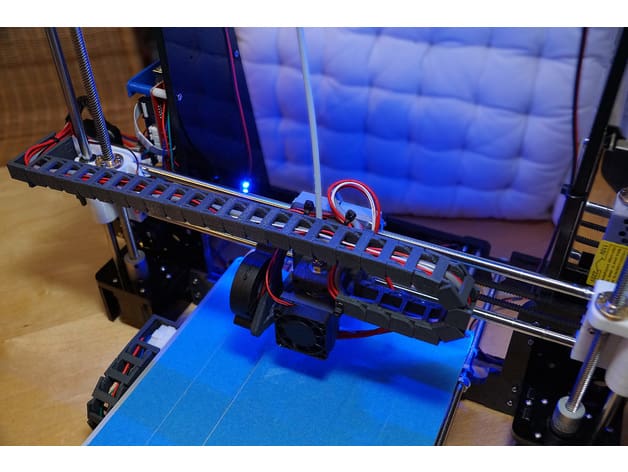 Imagen de Mejoras Anet A8: upgrades esenciales: Cadena portacables del eje X