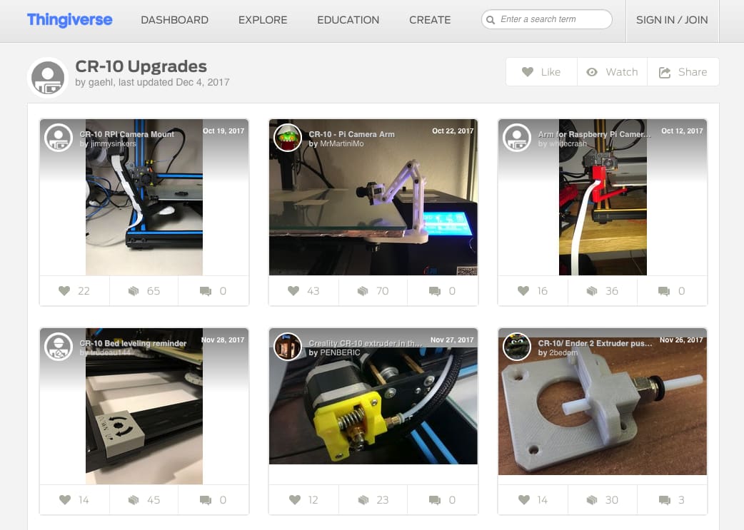 Image of 3D Printing for Beginners - First Steps: Search for 3D Printable Upgrades For Your Printer