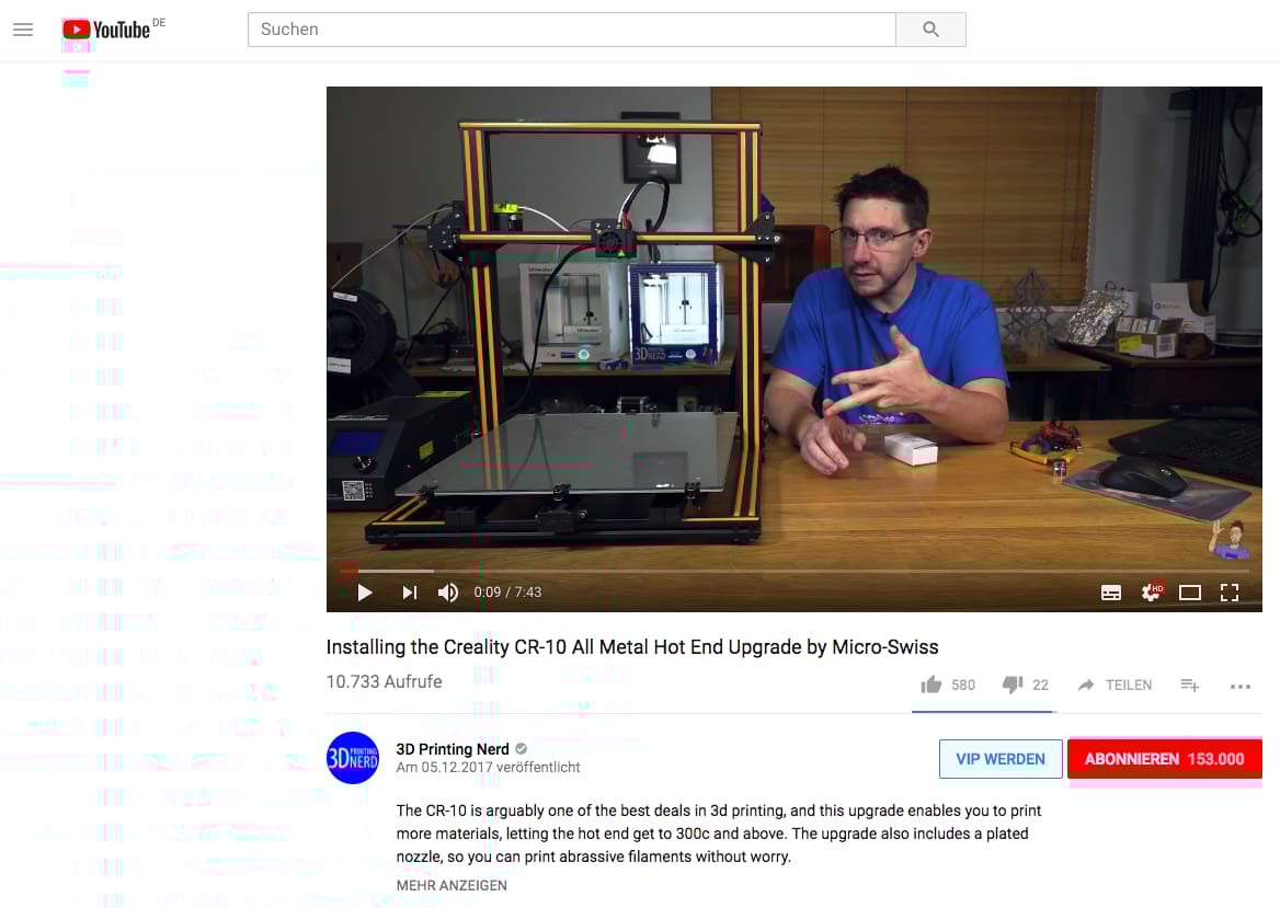 Image of 3D Printing for Beginners - First Steps: Get Inspired by YouTube