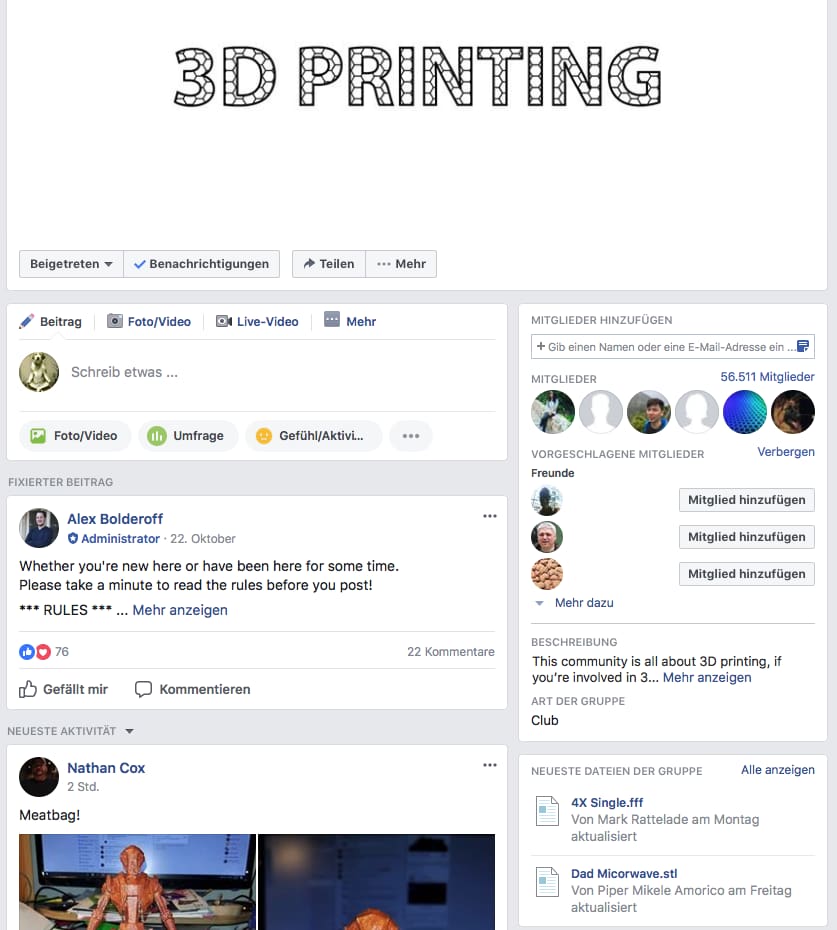 Image of 3D Printing for Beginners - First Steps: Join The Communities!