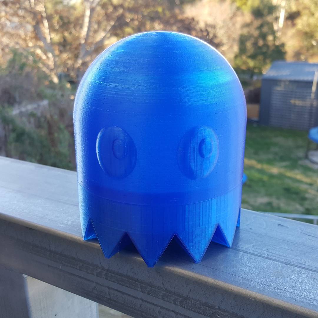 Imagen de Carcasa Raspberry Pi 3 personalizada para imprimir en 3D: Fantasma de Pac-man