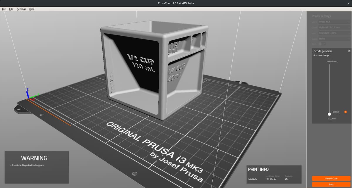 Bild von Original Prusa i3 MK3 im Test: Software