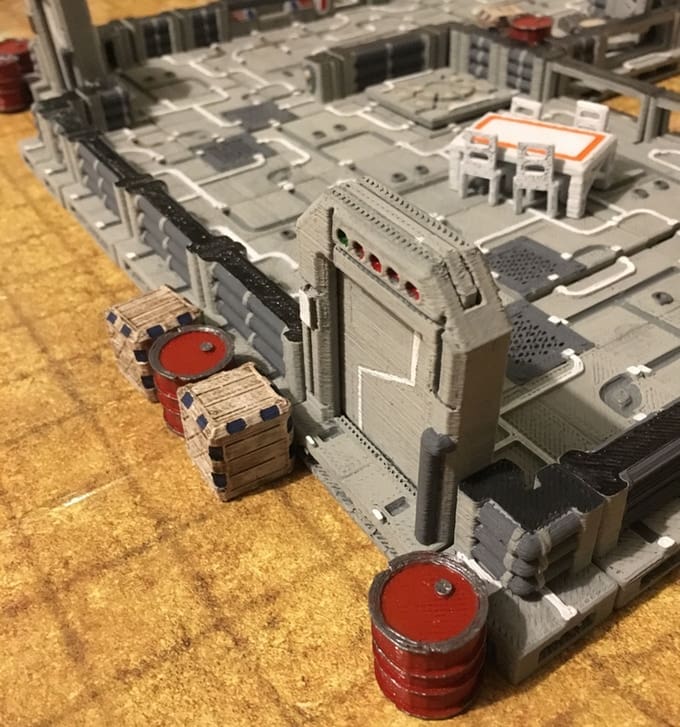 Image of Kickstarter 3D Printer Project: Epic Sci-Fi Tiles for 3D Printers
