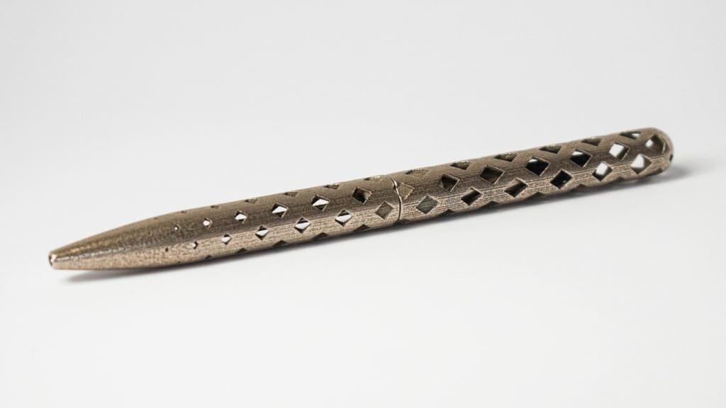 Image of Kickstarter 3D Printer Project: Spire Stainless Steel 3D Printed Pens