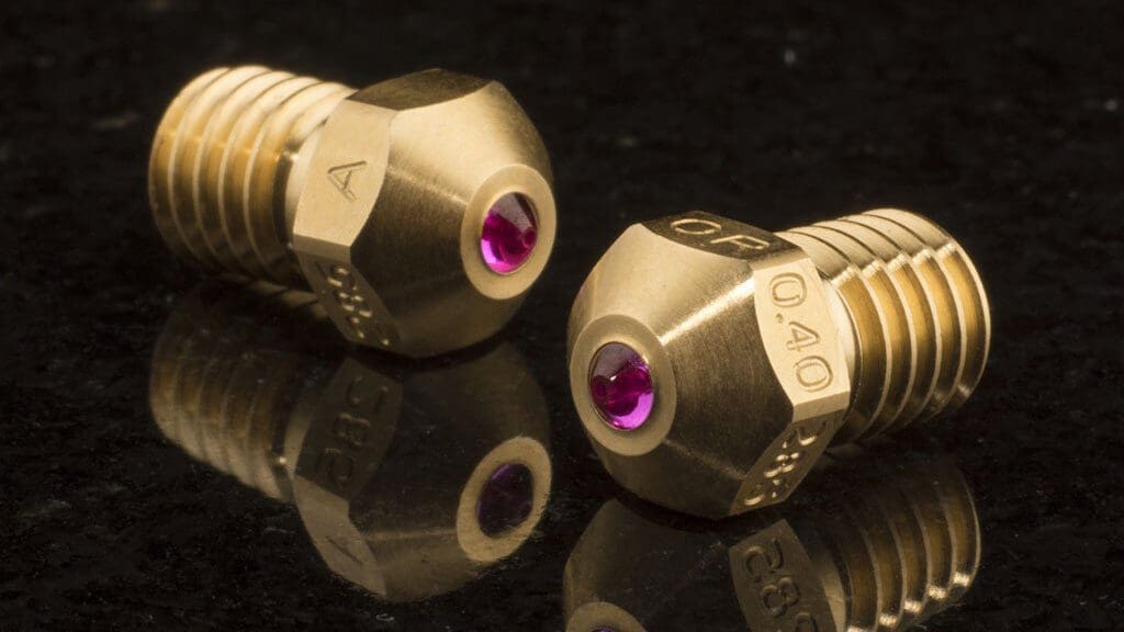 3d printer nozzle guide Olsson Ruby