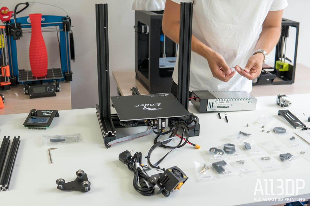 Photo de Creality Ender 3: avis et test: Assemblage