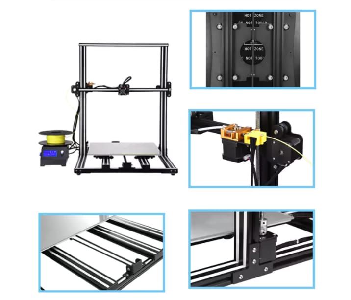 Image of Alfawise U10 3D Printer: Review the Facts: Features