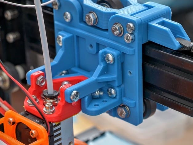 Image of Tevo Tarantula Upgrades and Mods: Modular Carriage (4020 rails)