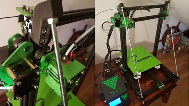 Image of Tevo Tornado Upgrades and Mods: Frame Brace