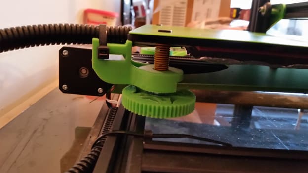 Image of Tevo Tornado Upgrades and Mods: Bed Cable Strain Relief