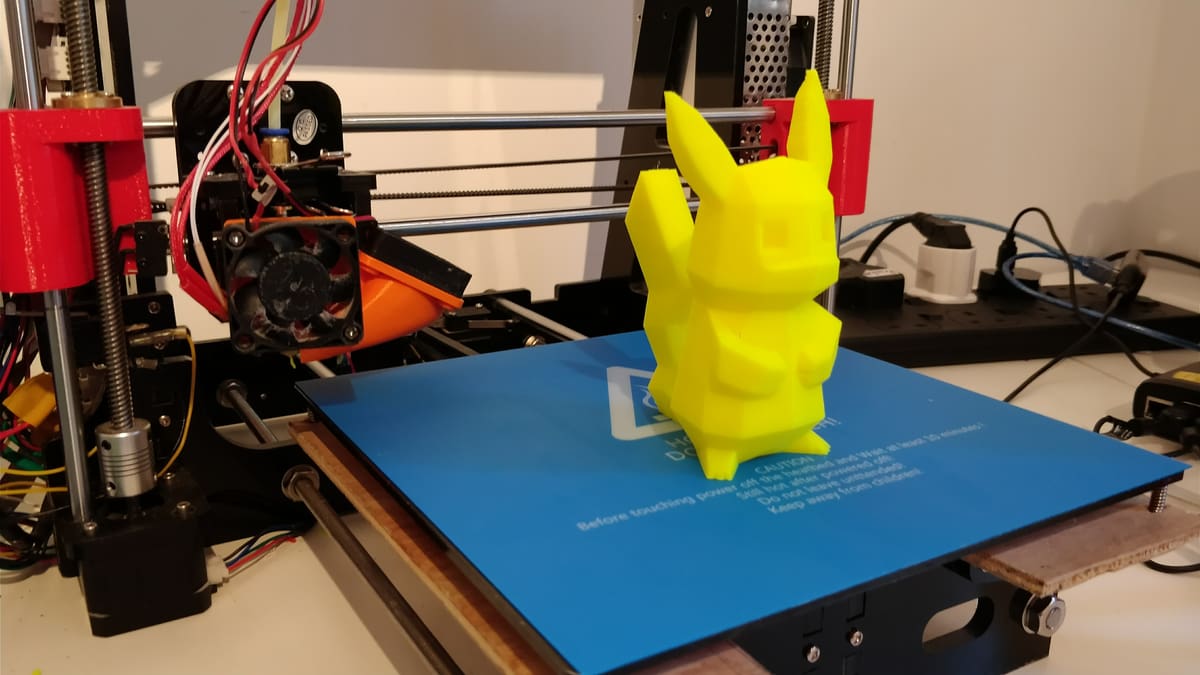The Pikachu stuck perfectly!