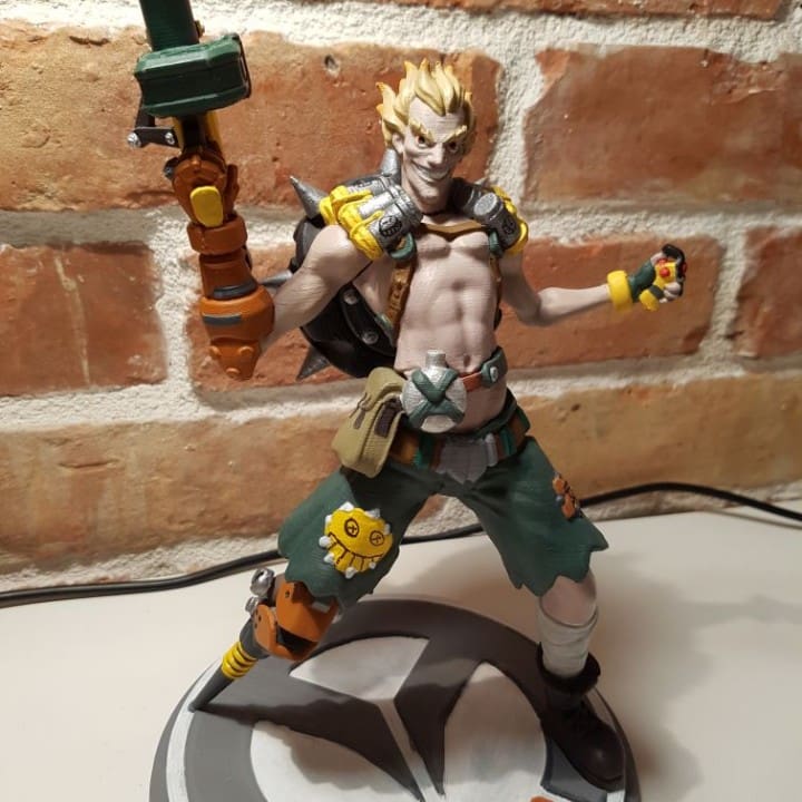 Image of Overwatch 3D Models to 3D Print: Junkrat Figure