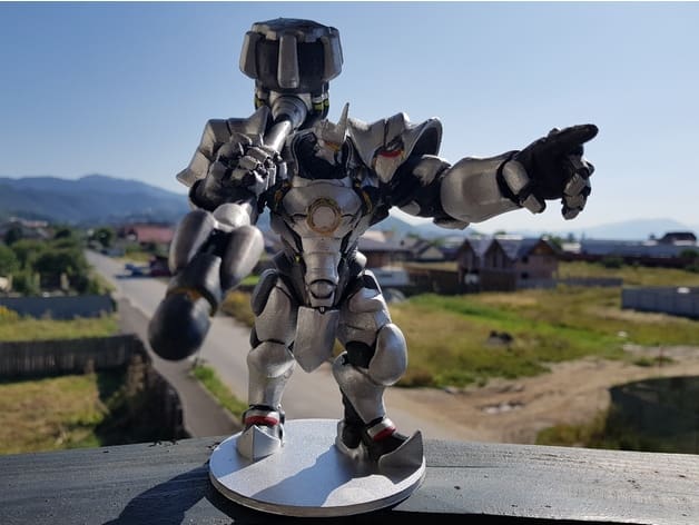 Image of Overwatch 3D Models to 3D Print: Reinhardt Figure