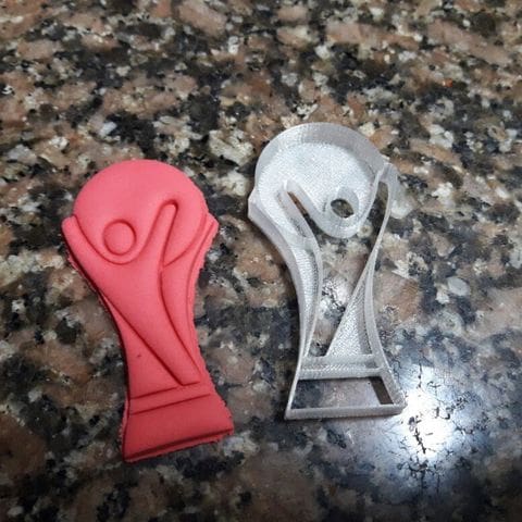 Photo de Modèles 3D pour la Coupe du Monde: Emporte-pièce