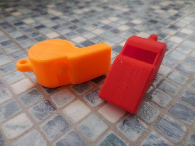 Photo de Modèles 3D pour la Coupe du Monde: Sifflet d'arbitre