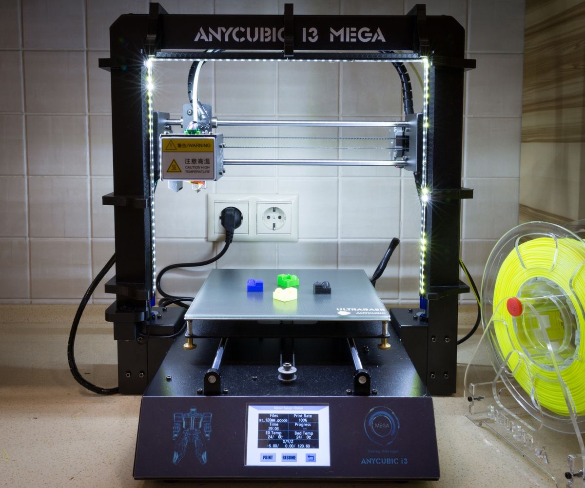 Image of Best Anycubic i3 Mega Upgrades / Mods: Lighting Part 1