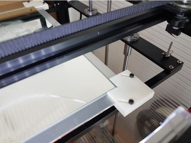 Image of The Best Tronxy X5S Upgrades and Mods: Glass Bed Holders