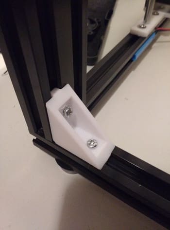 Image of The Best Tronxy X5S Upgrades and Mods: Corner Brackets