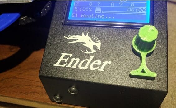 Bild von Die besten Creality Ender 3 (V2/Pro/Max/Neo) Upgrades : Kontrollknopf