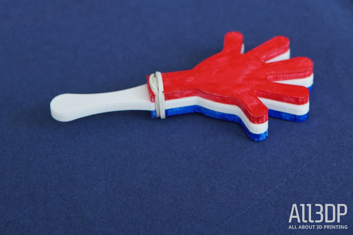 Photo de Modèles 3D pour la Coupe du Monde: Applaudisseur