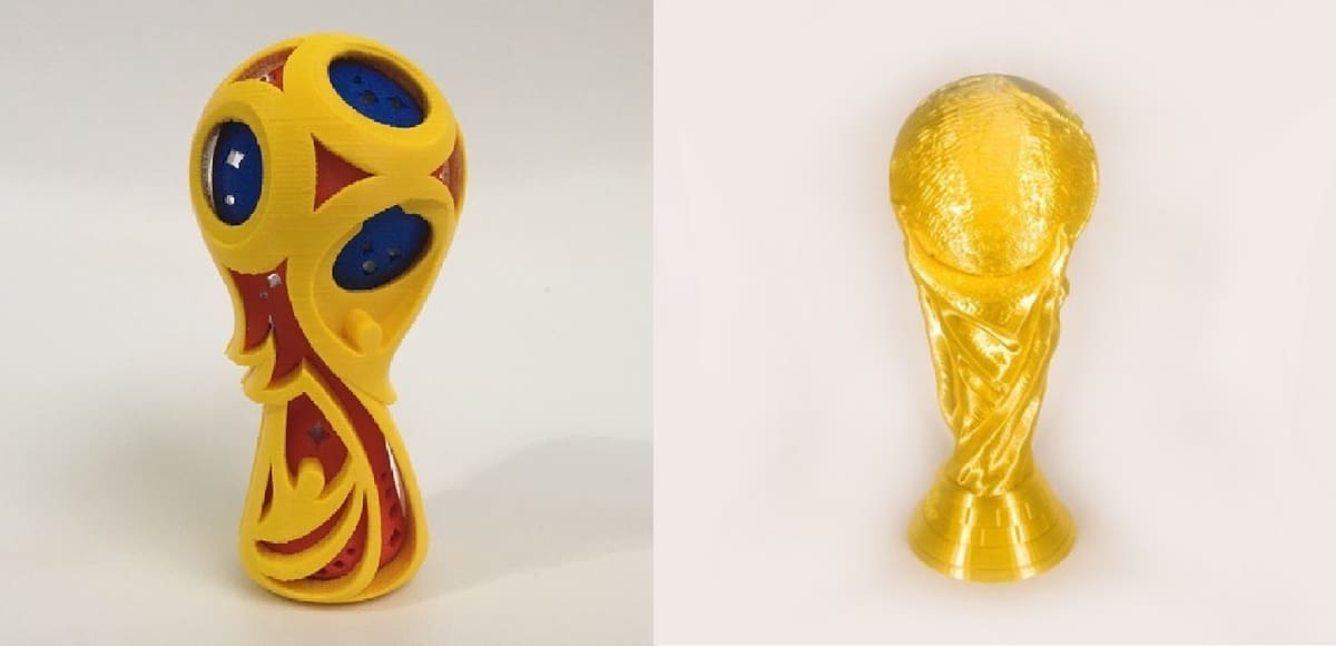 Photo de Modèles 3D pour la Coupe du Monde: Trophée de la Coupe du Monde