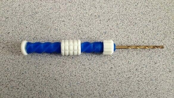 The Pump Hand Drill does winds with MDF