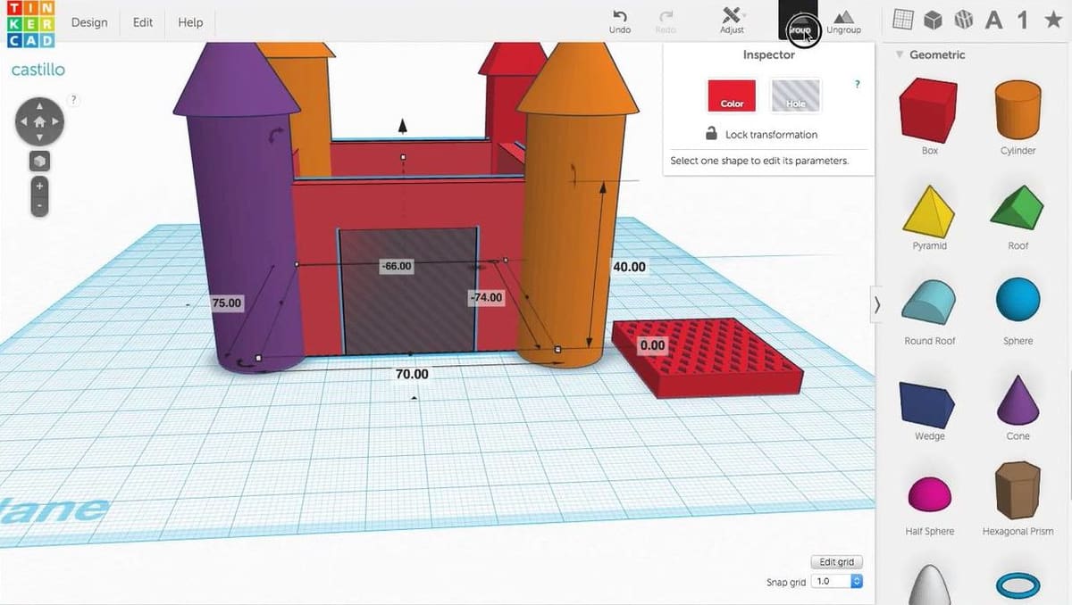 Foto de Modelador 3D / programa 3D gratuito para iniciantes: Tinkercad