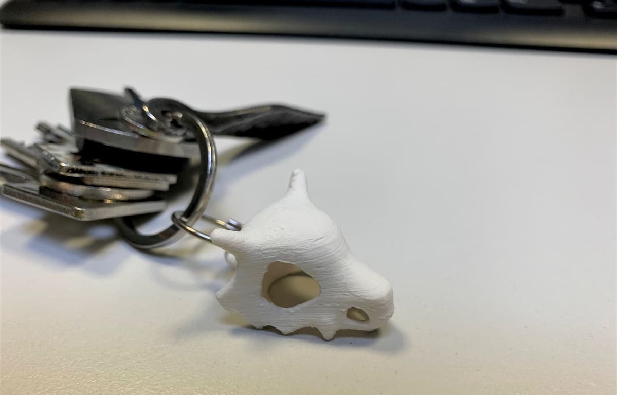 Image of: 23. Cubone Keychain
