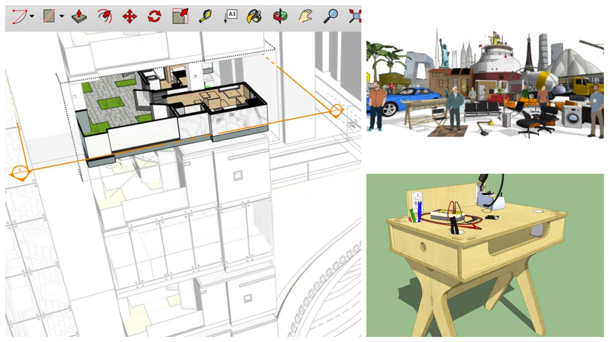 Foto de Modelador 3D / programa 3D gratuito para iniciantes: SketchUp Free