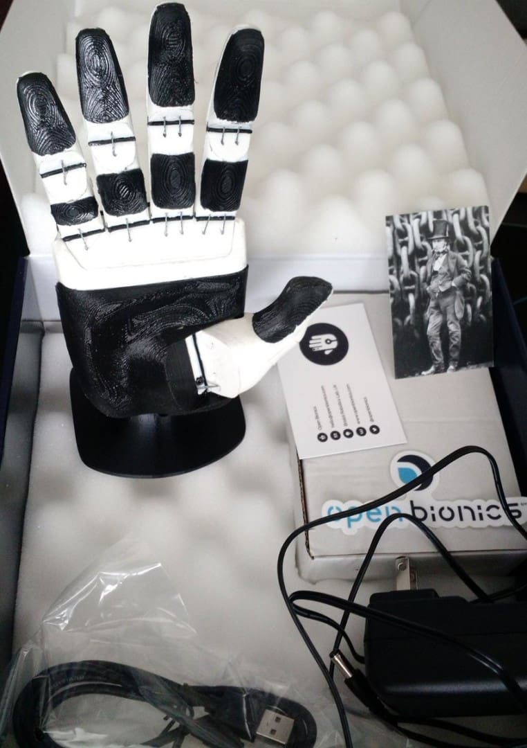 Assembled Brunel Hand 2.0.