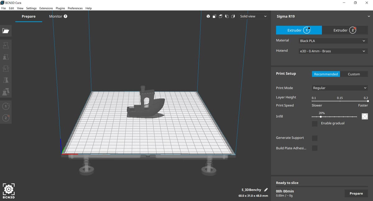 Image of BCN3D Sigma R19 Review: Cura for What Ails You