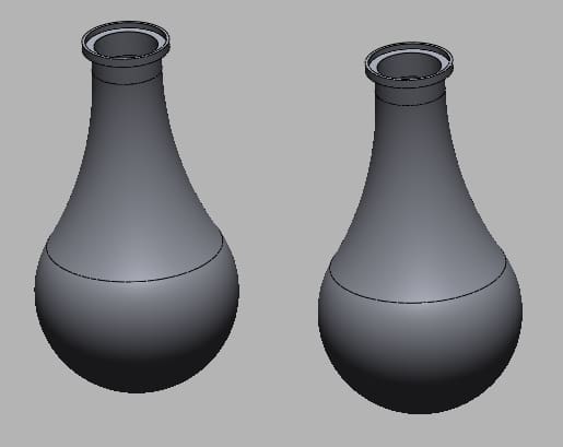 Solid and surface method comparison.