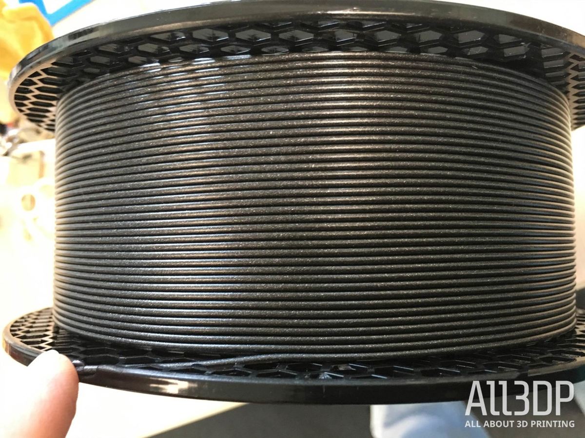 Image of Prusament PLA Prusa Galaxy Black Filament Review: What's Special?