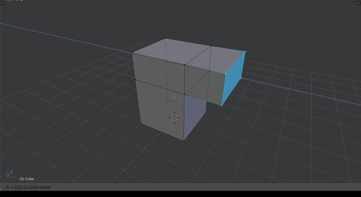 A very basic example of what can be done using the extrude tool in Blender.