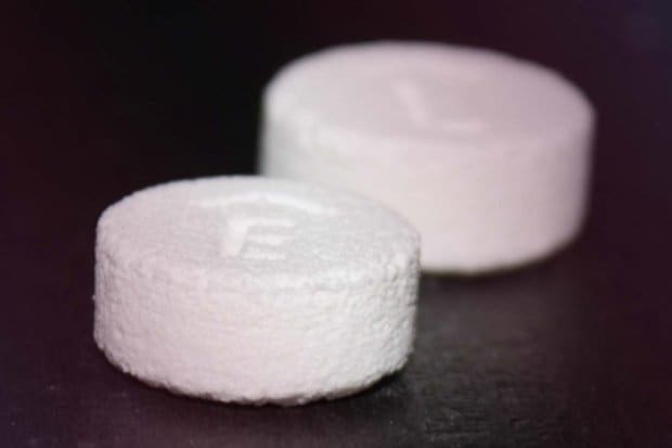 The first FDA-approved 3D printed drug: Spritam (levetiracetam) by Aprecia Pharmaceuticals.