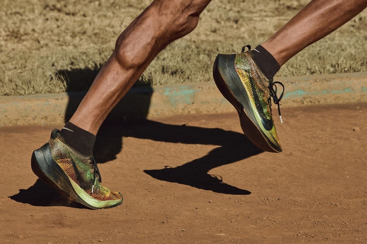 Nike's Flyprint, with 3D printed textiles.