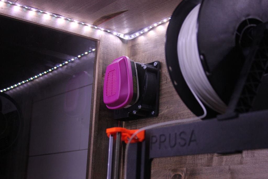Image of [Project] 3D Printed Air Purifier to Reduce ABS Odor & Harmful VOC's: What You Need & How to Build it