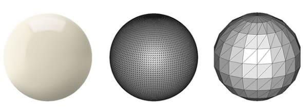 Detailed files yield high geometric accuracy.