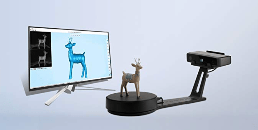 The EinScan SE Desktop 3D scanner.