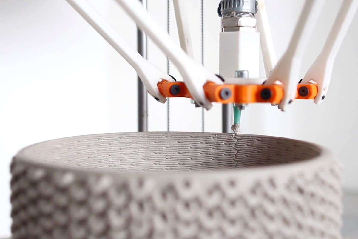 A ceramic 3D printer.