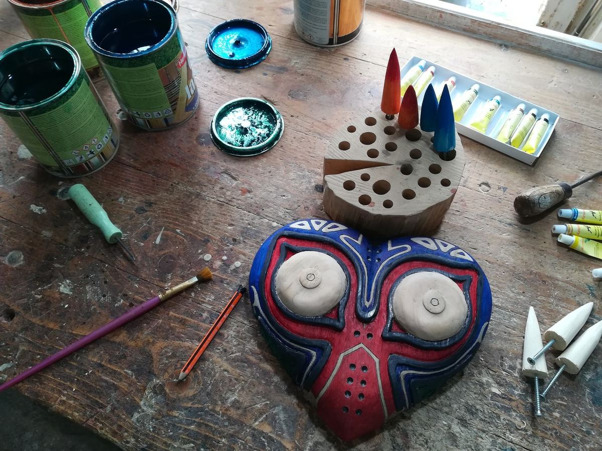 Painting Majora's Mask