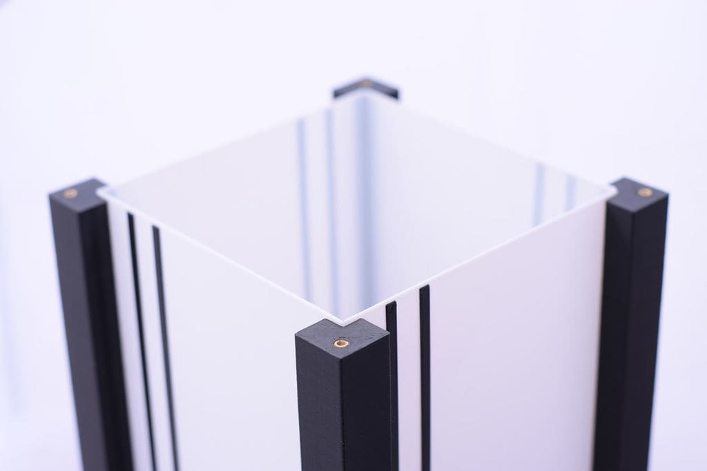Half-Assembled Shoji Lamp