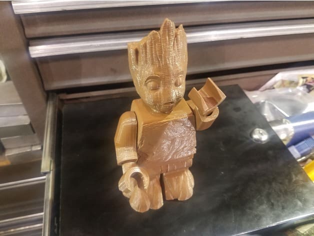 Lego Groot is part of the team!