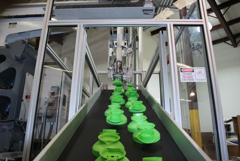 Injection molding is great for large-scale production.