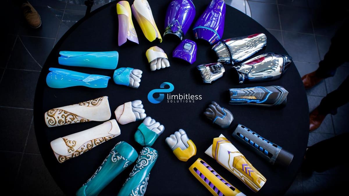 Limbitless solutions' 3D printed arms are based on video game classes.