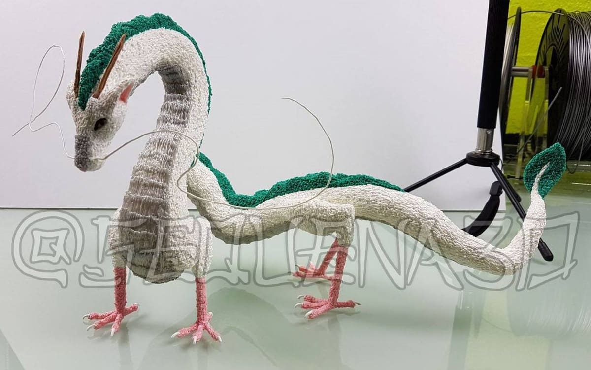 Haku, from Spirited Away.