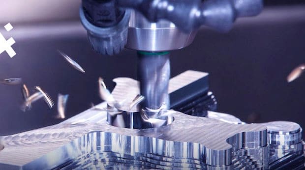 Manufacturing by subtractive machining.