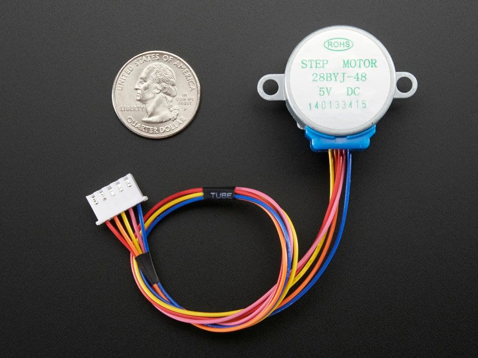Image of Best Arduino Stepper Motors: Adafruit Small Reduction Stepper Motor