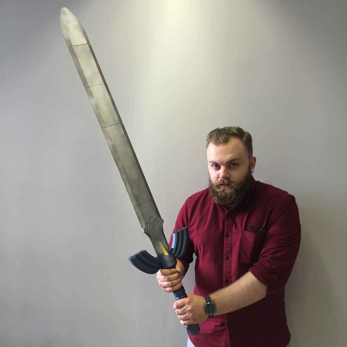 Massive 3D printed sword.